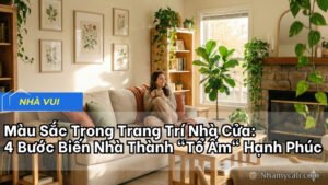 Màu sắc trong trang trí nhà cửa: Cách phối màu tạo không gian hạnh phúc