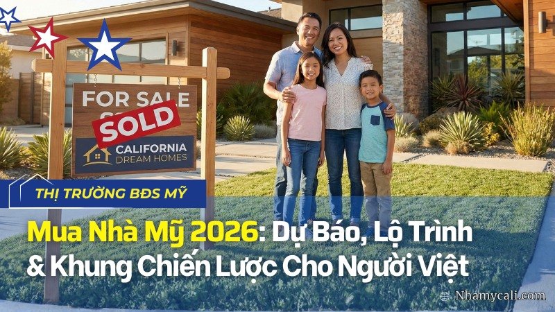Mua Nhà Mỹ 2026: Dự Báo, Lộ Trình & Khung Chiến Lược Cho Người Việt