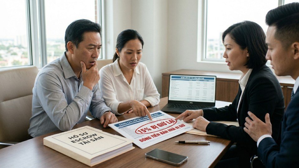 Thuế FIRPTA 15 phần trăm bị giữ lại khi bán nhà tại Mỹ