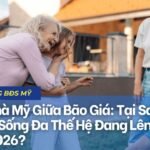 Mua Nhà Mỹ Giữa Bão Giá: Tại Sao Xu Hướng Sống Đa Thế Hệ Đang Lên Ngôi Năm 2026?