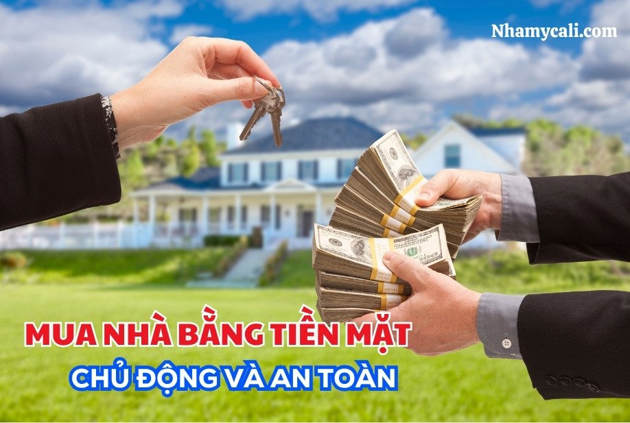MUA NHÀ BẰNG TIỀN MẶT: CHỦ ĐỘNG VÀ AN TOÀN