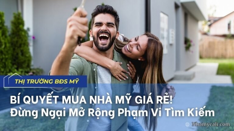 Bí quyết mua nhà Mỹ giá rẻ: Đừng ngại mở rộng phạm vi tìm kiếm