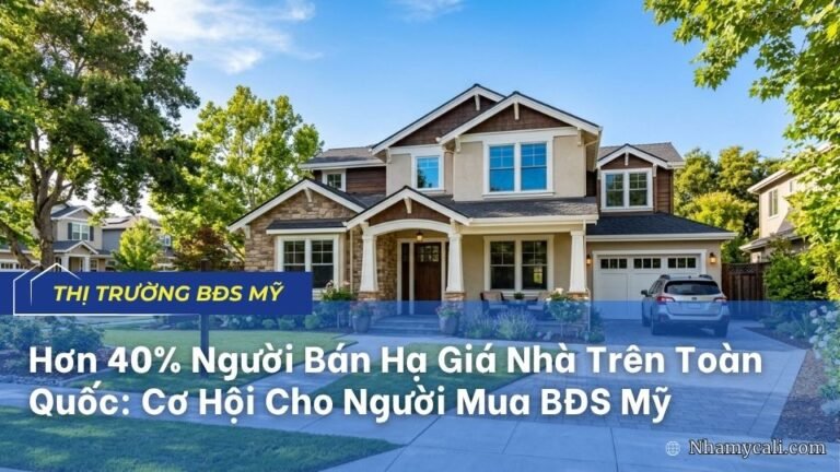 Người Bán Hạ Giá Nhà Trên Toàn Quốc: Cơ Hội Cho Người Mua BĐS Mỹ